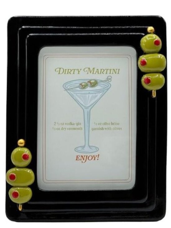 OneDesign Home Other - 5X7 Dirty Martini Resin Picture Frame